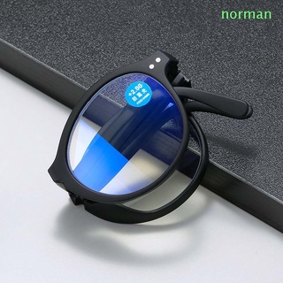 Mắt kính đọc sách NORMAN gọng đen chống bức xạ thiết kế gấp gọn tiện dụng