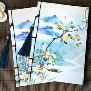 Sổ đứng cổ phong giấy kẻ dòng