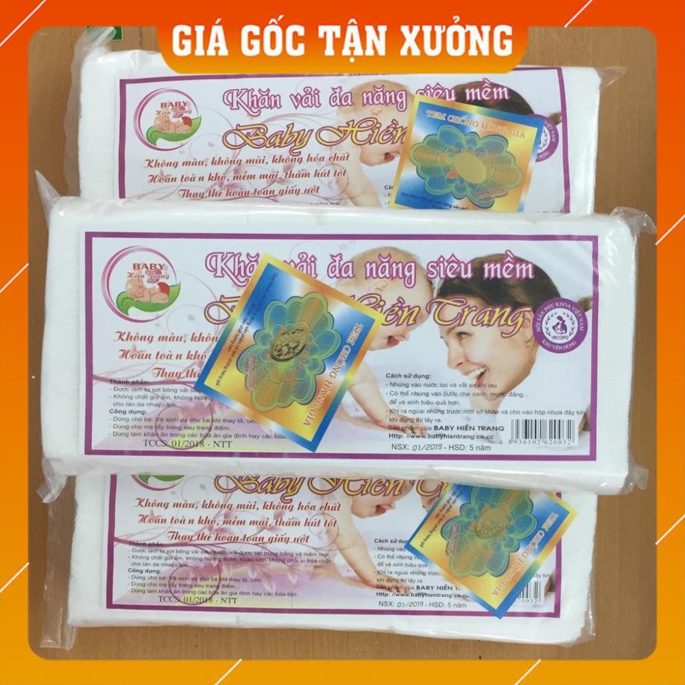 [XA KHO] COMBO 10 bich Khăn khô đa năng Hiền Trang (gói 230g)