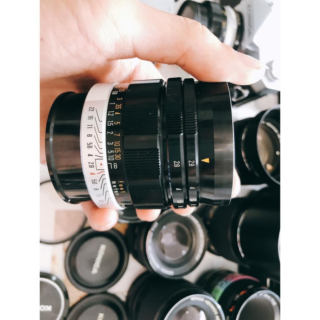 Ống kính MF Konica Hexanon  35mm F2.8