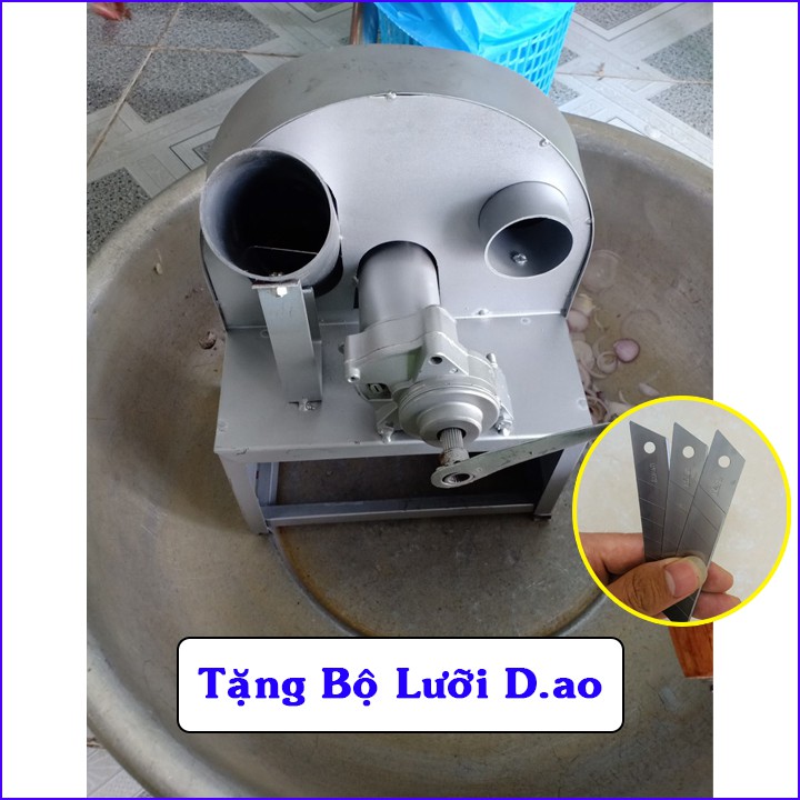 [Tặng 3 lưỡi Dao trị giá 30k ] Máy thái hành tỏi