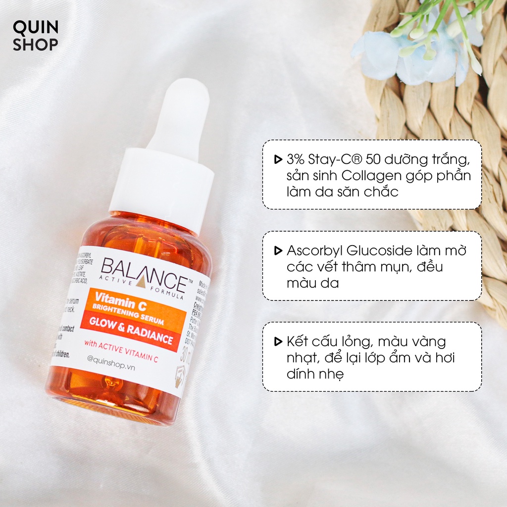 Mua Tinh Chất Balance Dưỡng Sáng, Mờ Thâm Vitamin C Brightening Glow