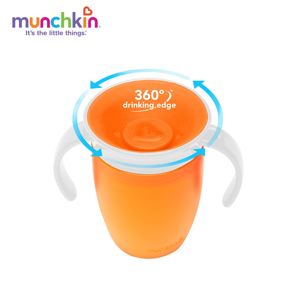 Cốc tập uống xoay 360 độ Munchkin 207ml-296ml