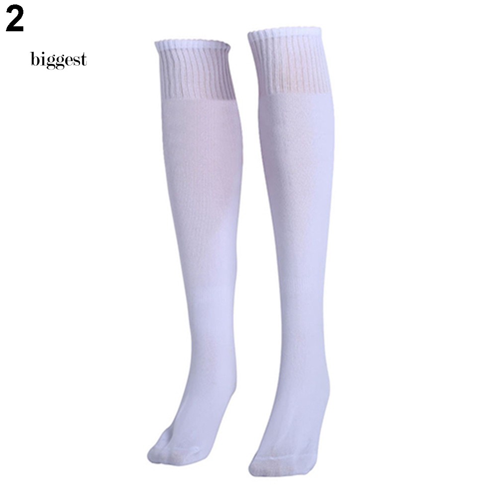 ☆Túi Xách Cỡ Lớn Thiết Kế Giản Dị Thời Trang☆Vớ Thể Thao Dài Đến Đầu Gối Màu Trơn Dành Cho Nam Nữ Chơi Bóng Đá Bóng Bầu Dục Khúc Côn Cầu