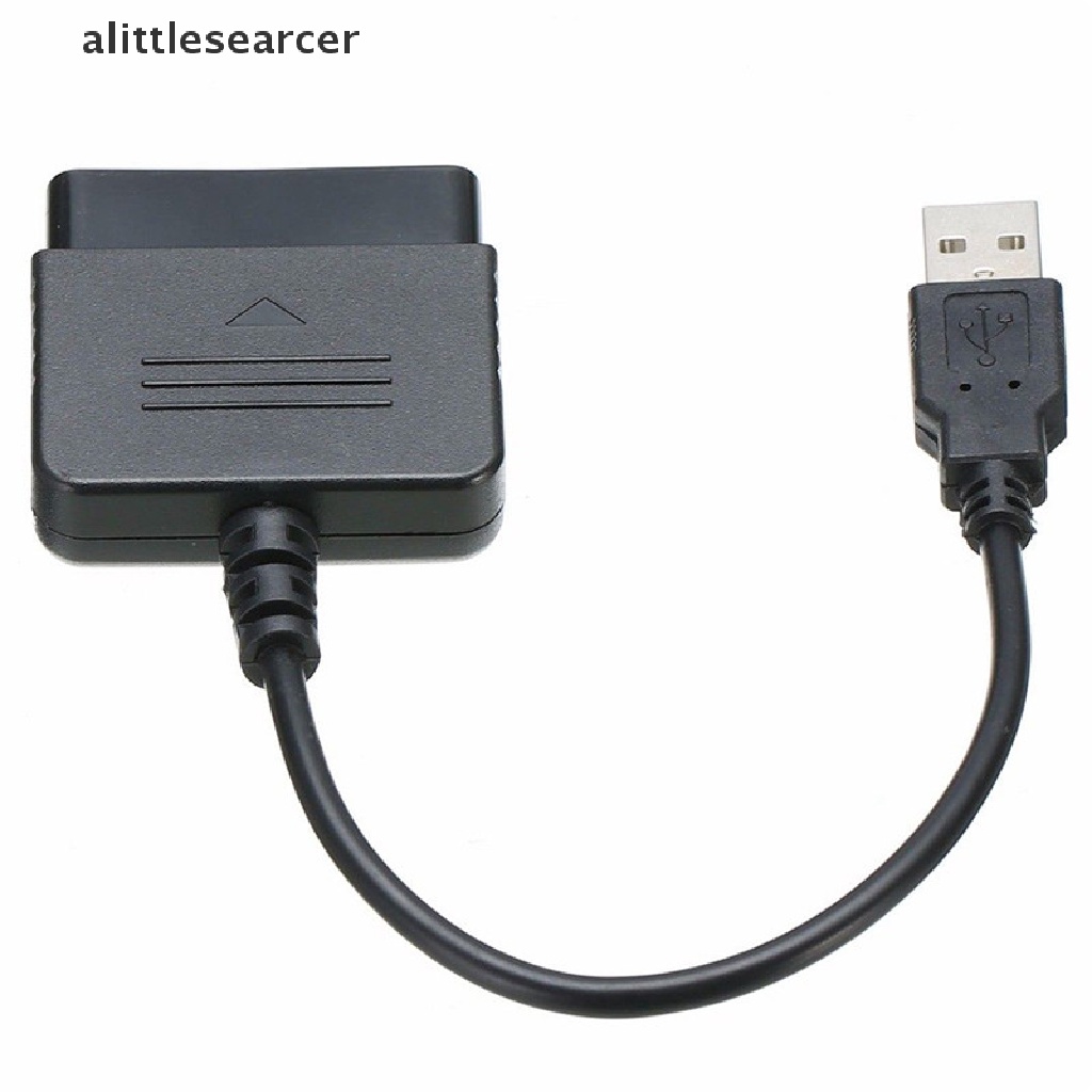 【ER】 USB Controller Adapter Converter Cable Cord for PlayStation PS2 To PS3 PC .