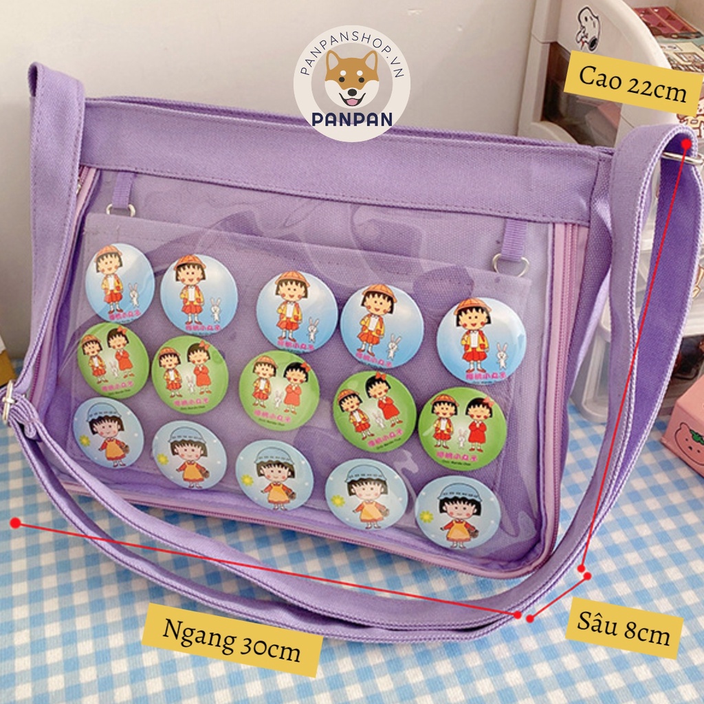 ITABAG MINIMAL - Túi trong suốt đeo chéo