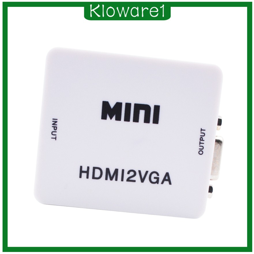 Bộ Chuyển Đổi Hdmi Mạ Vàng Từ Cổng Hdmi Sang Vga Kloware1 | BigBuy360 - bigbuy360.vn