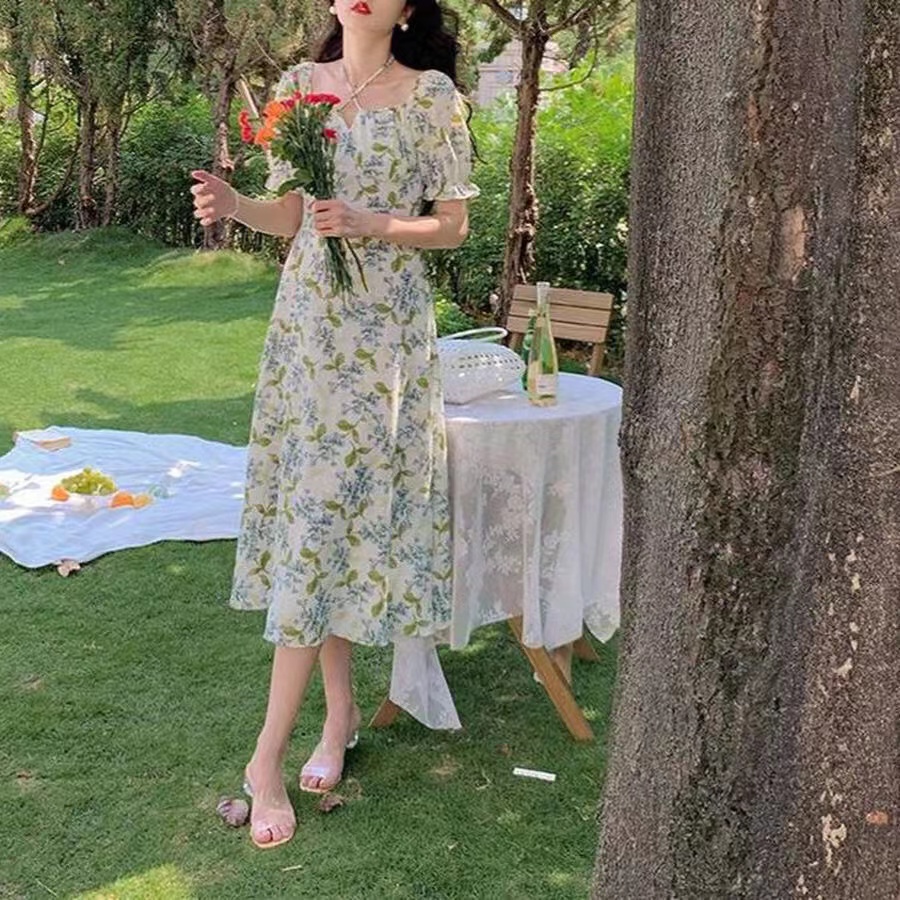 đầm bigsize nữ sexy đầm hở lưng váy đi biển đầm nữ đầm dài váy hoa nhí vintage váy tiểu thư sang chảnh đầm đi tiệc váy xẻ tà đầm tay phồng đầm cổ vuông