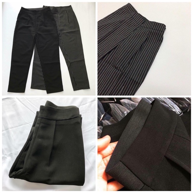 Quần baggy tây lưng thun