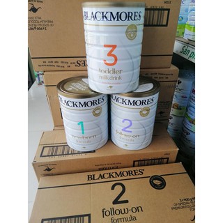 Sữa Blackmores Úc đủ số 1 2 3 900gr date 2022
