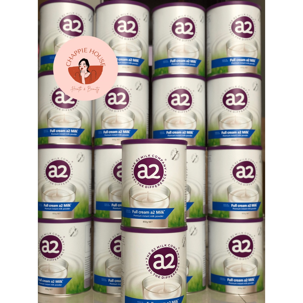 [Mẫu mới] Sữa nguyên kem A2 của Úc - Hộp 850 g