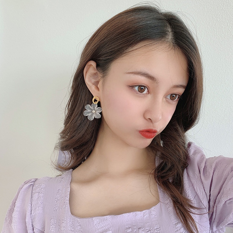 Bông Tai Mặt Hình Hoa Thời Trang 2023 Cho Nữ