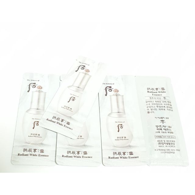 Tinh dầu trắng da giảm thâm sạm da Đông Y Whoo Whitening Essence 1ml