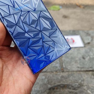 Miếng dán mặt lưng 3D vân kim cương cho Note 10 Plus / Note 10