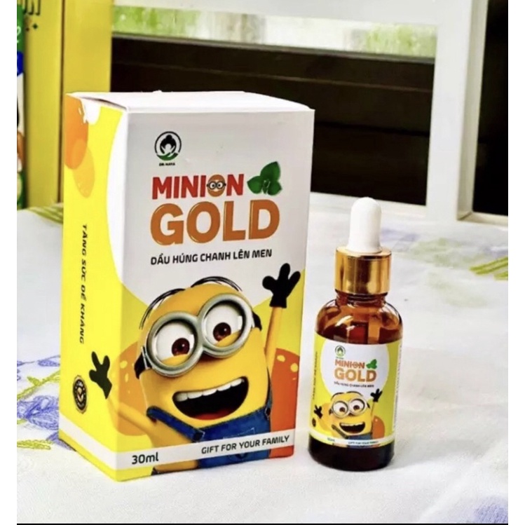 Dầu húng chanh Minion Gold