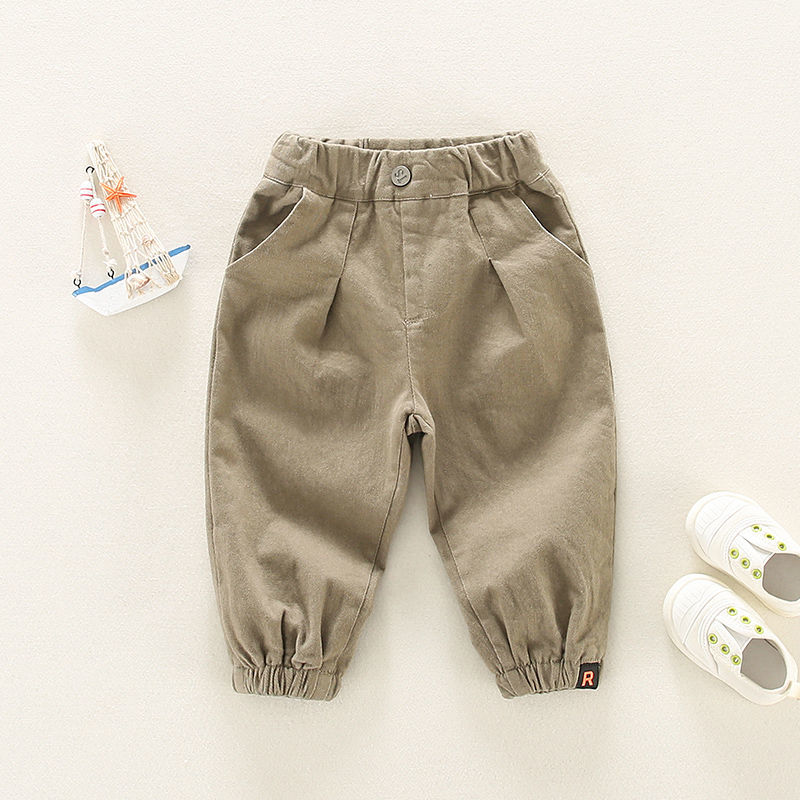 Quần dài ống thụng thời trang năng động cho bé trai