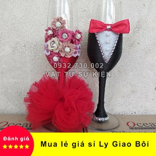 【Chất Lượng】Ly Giao Bôi Đám Cưới - 1 Cặp