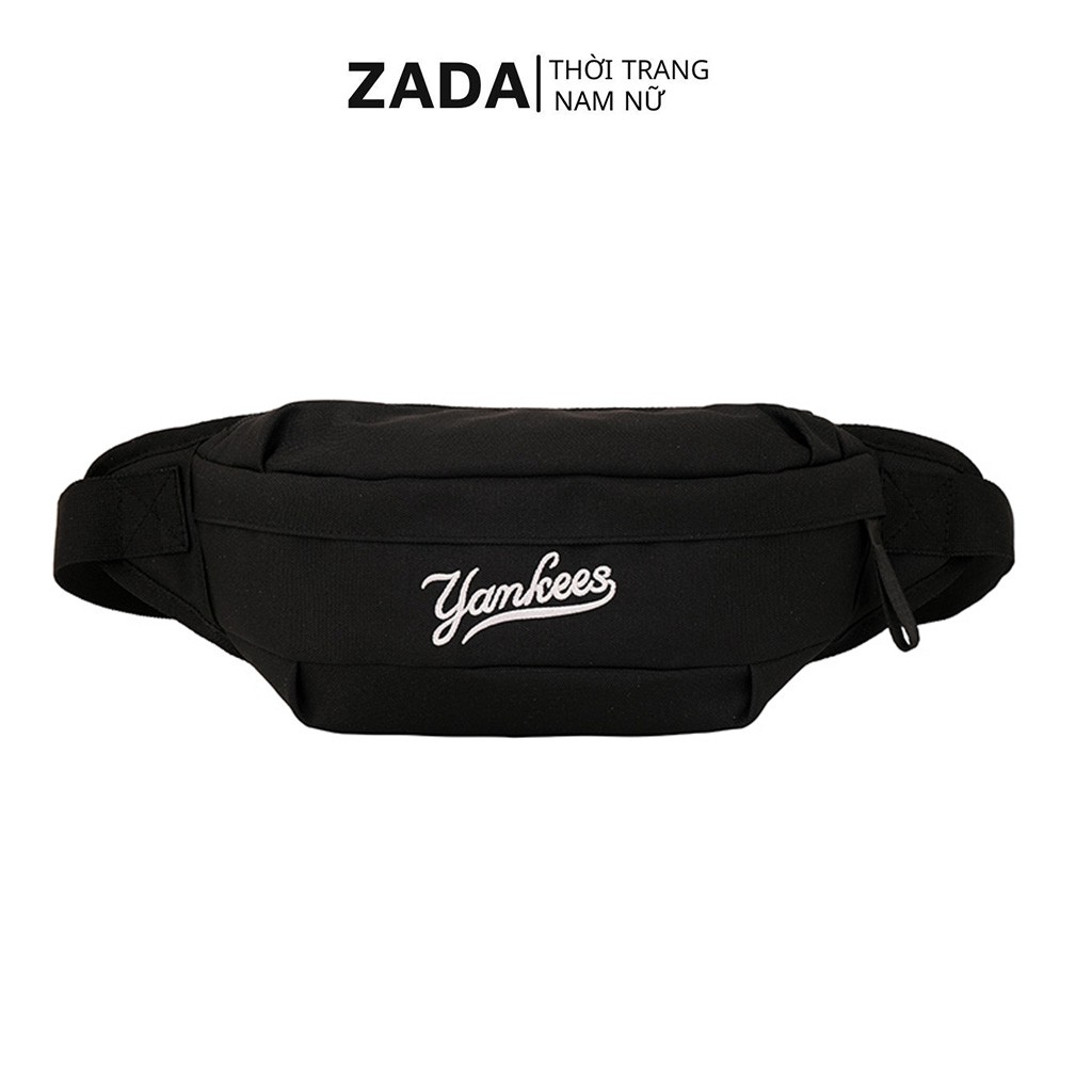 Túi bao tử nam nữ ZADA phong cách đeo hông vải canvas thời trang hàn quốc trẻ trung [Z1602]