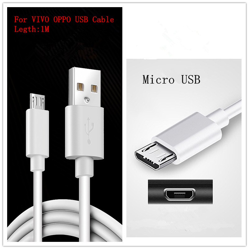 Dây cáp sạc nhanh đầu Micro Usb / Type C / Ios tùy chọn cho điện thoại Vivo Android