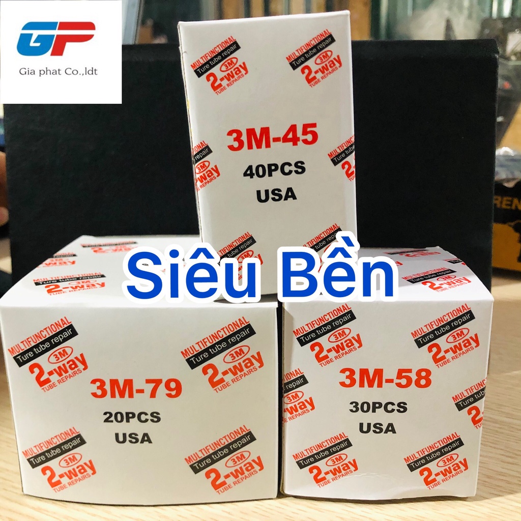 Miếng Vá ô Tô 3M Của Mỹ - Miếng Vá Công Nghệ 2-Way Siêu Bám Dính, Chịu Nhiệt Và Chống Nước Tốt Được Nhiều Thợ Tin Dùng