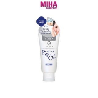 Sữa Rửa Mặt Đất Sét Trắng SENKA 120g Nhật Bản
