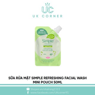[Bill UK] Sữa rửa mặt Simple Wash Gel