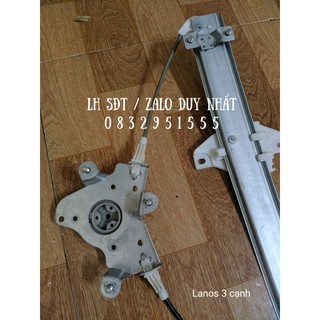 Compa lên xuống kính Lanos ( loại điện - 3 cạnh )