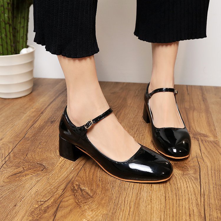(Sẵn + ảnh thật) Giày Mary Jane cổ điển MS8805 | BigBuy360 - bigbuy360.vn