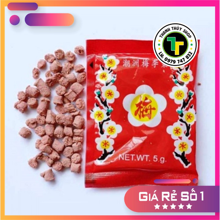 Xí muội Hoa Mai Thái Lan ăn ngay để trở về tuổi thơ bán lẻ từng gói loại 5g | BigBuy360 - bigbuy360.vn