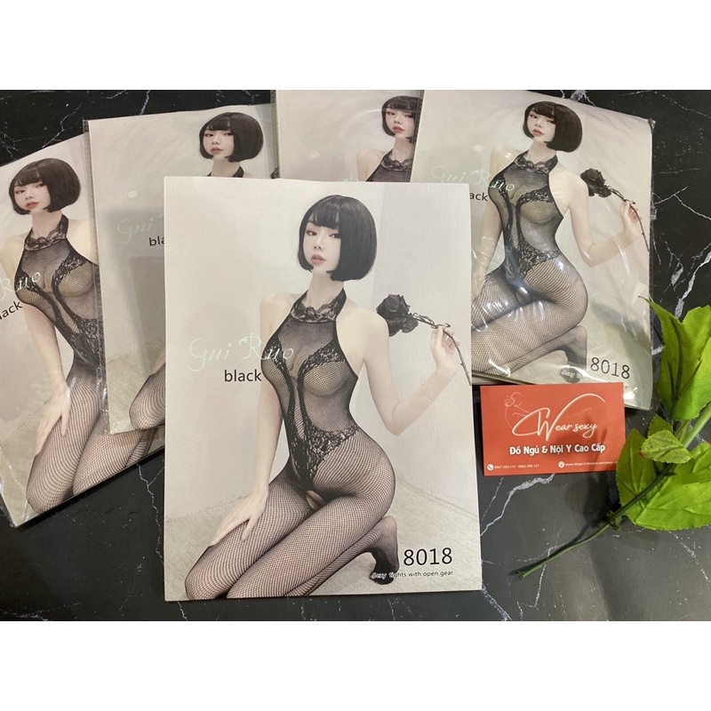 Bộ Body Lưới Sexy Gợi Cảm MS8018 [CWEAR.SEXY_ĐỒ NGỦ &amp; NỘI Y CAO CẤP]