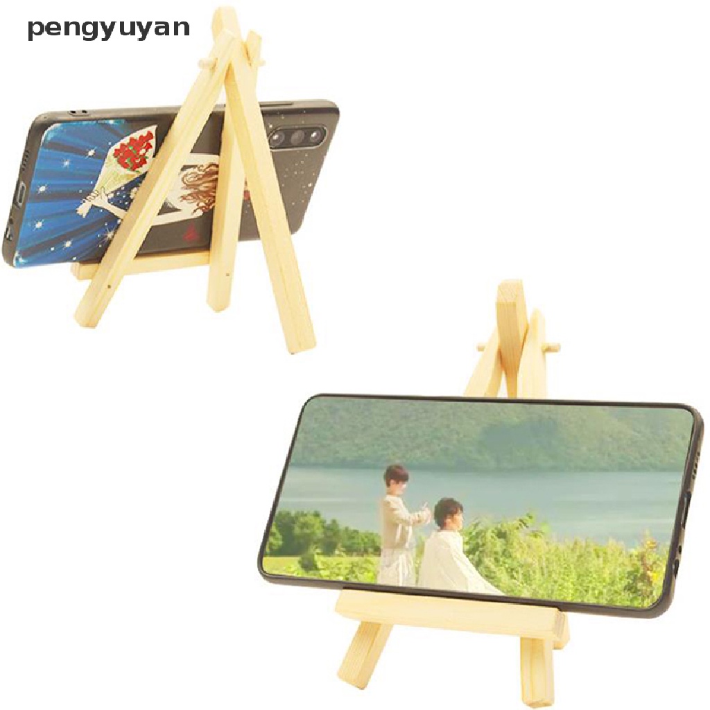 Giá Đỡ Ba Chân Mini Bằng Gỗ Dùng Trưng Bày Tranh Canvas