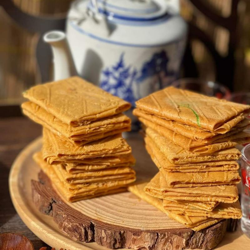 BÁNH KẸP NGÒ VÀNG ĐẬU PHỘNG XUẤT KHẨU