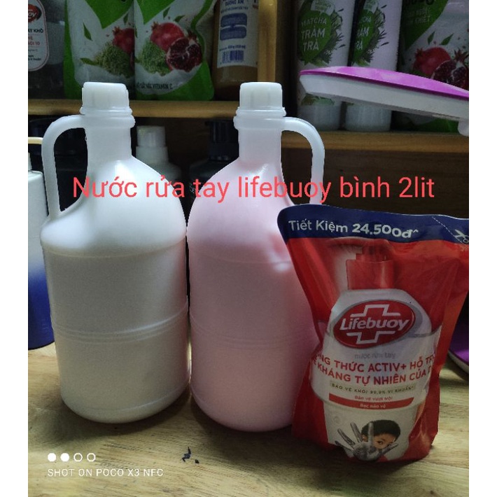 Nước rửa tay lifebuoy bình 2lit