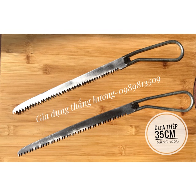 Cưa gỗ cán sắt cầm tay dài 35cm