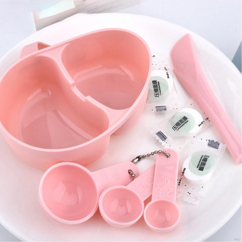 (Hàng Mới Về) Set 4 Dụng Cụ Làm Mặt Nạ Diy Tiện Dụng