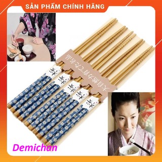Đũa tre nhật bản bộ 5 đôi