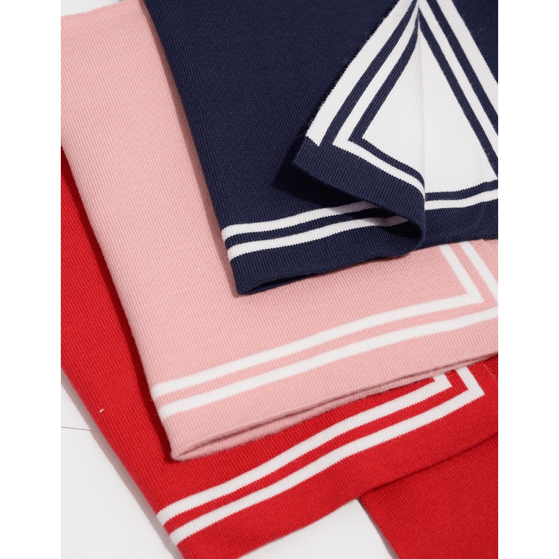 Khăn choàng vai GAVINBROWN thắt nút thoáng khí dệt kim màu sắc tùy chọn phù hợp với mùa xuân thu cho nữ