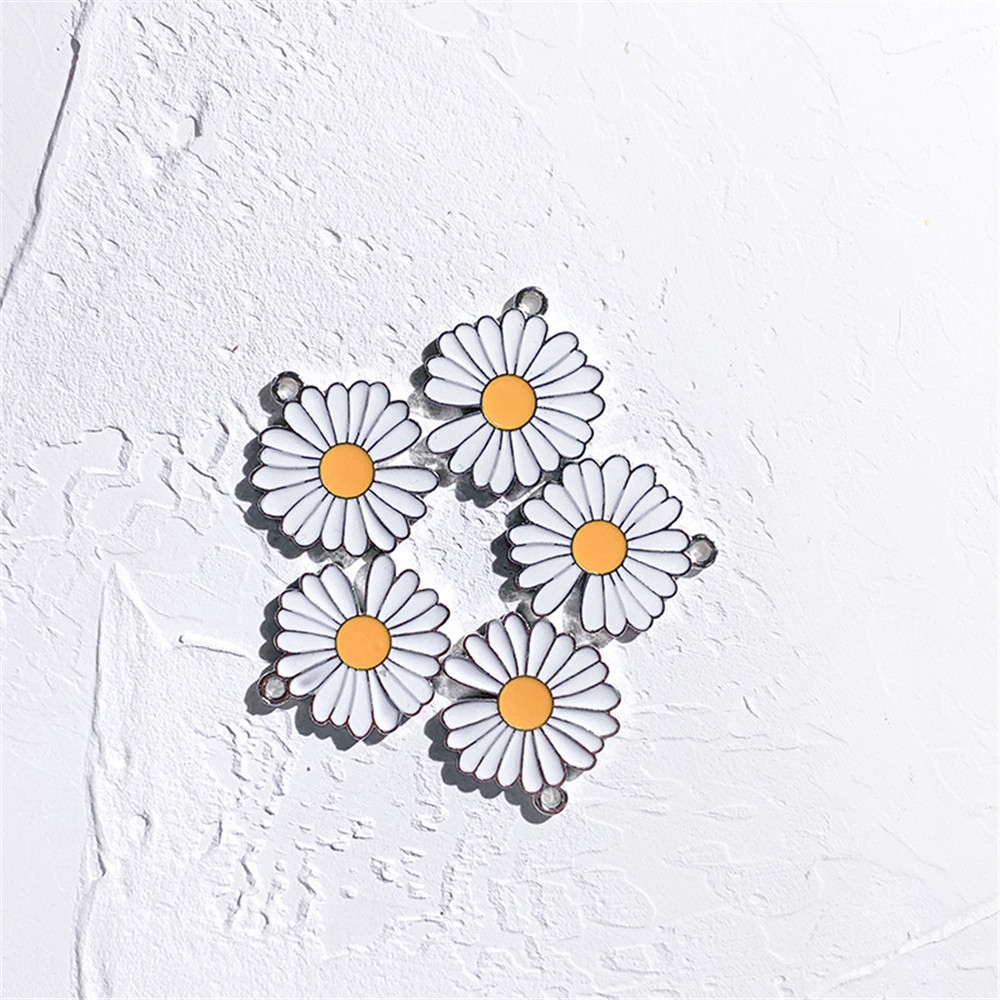Mặt phụ kiện làm trang sức hình hoa cúc phong cách GD