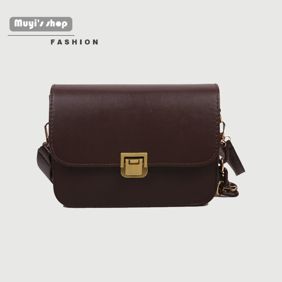 Túi Xách Đeo Vai Hình Vuông Cỡ Nhỏ Phong Cách Châu Âu Thời Trang Cho Nữ