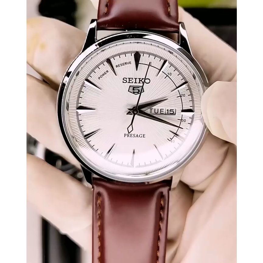 Đồng hồ nam SEIKO 40mm dây da | BigBuy360 - bigbuy360.vn
