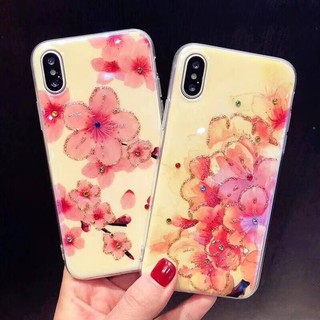 Ốp Lưng IDM Mẫu Hoa Đính Đá