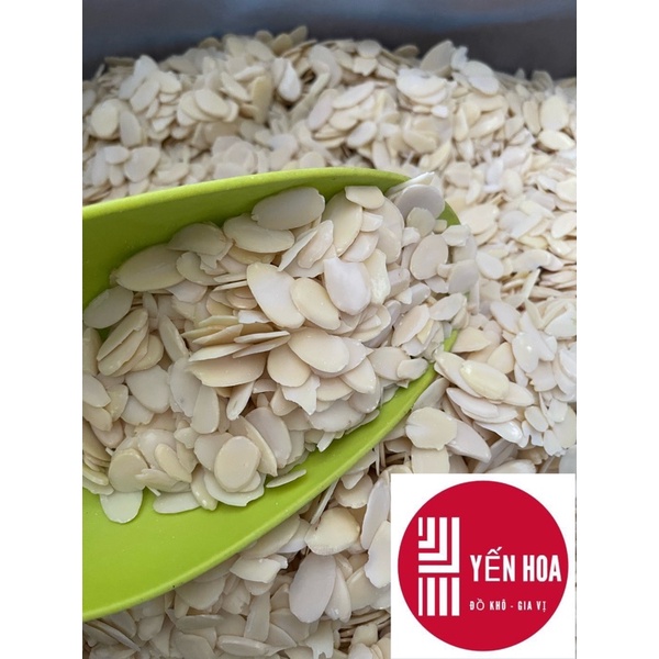 500g/1Kg HẠNH NHÂN CẮT LÁT TƯƠI - HẠNH NHÂN LÁT OLAM MỸ