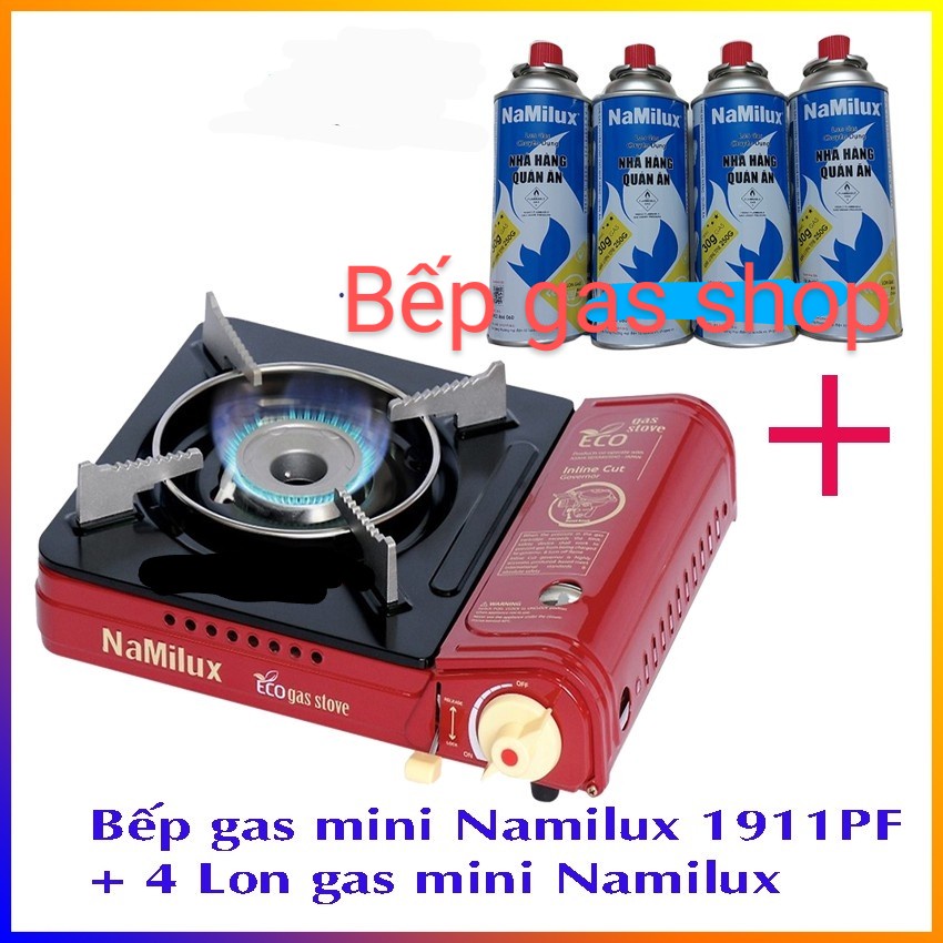 Bếp Ga Mini Chống Nổ Namilux NA 2021 PF, 2021 AS, 1911AS, 1911PF- VN - HÀNG CHÍNH HÃNG 100%