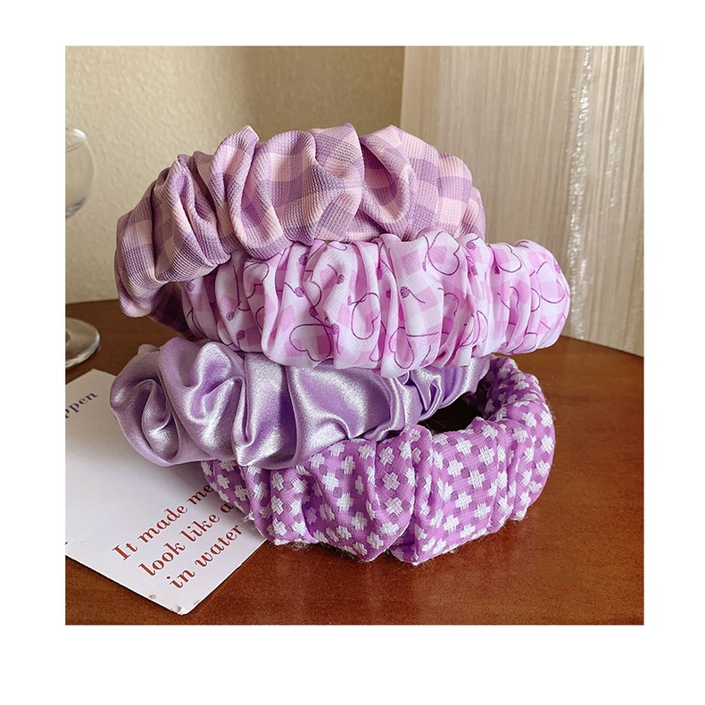 Băng Đô Màu Tím Dễ Thương Dành Cho Nữ