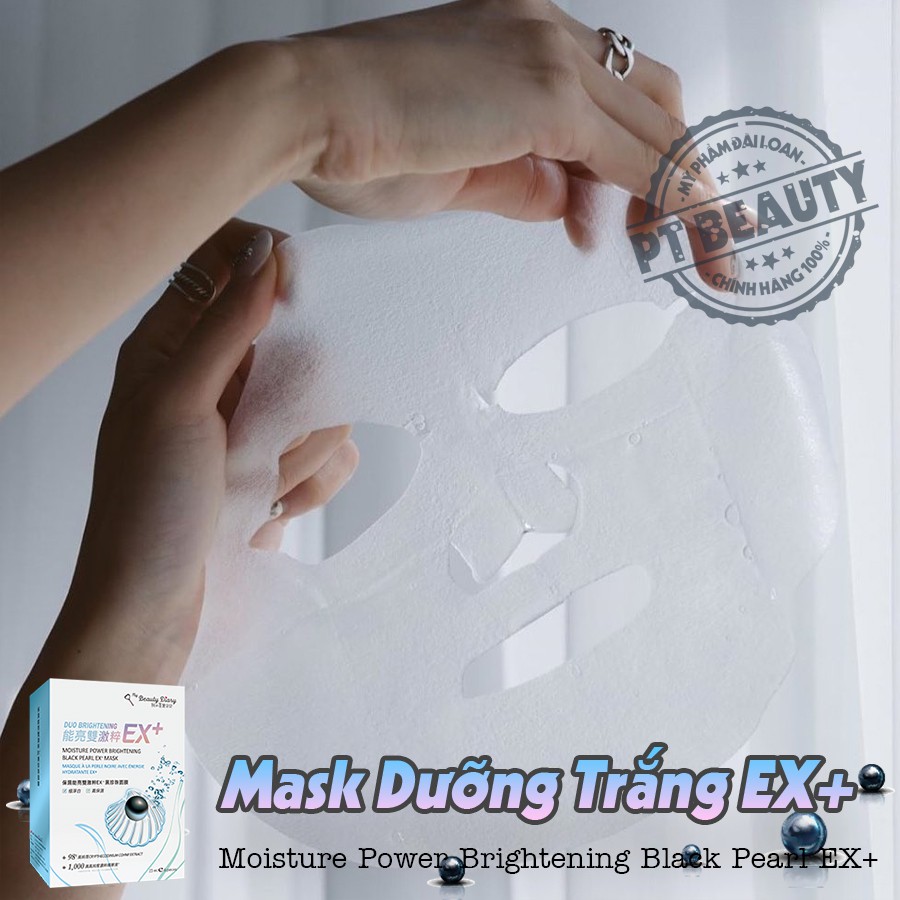 Mặt Nạ Ex+ My Beauty Diary Dưỡng Da Hộp 6 Miếng (Màu xanh)