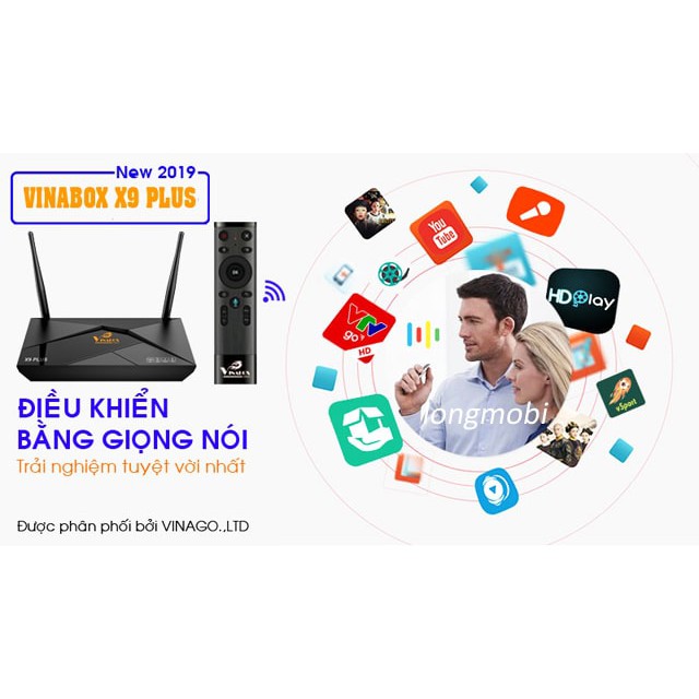 Android TV Box Vinabox X9 Plus (2GB) Hàng Chính Hãng