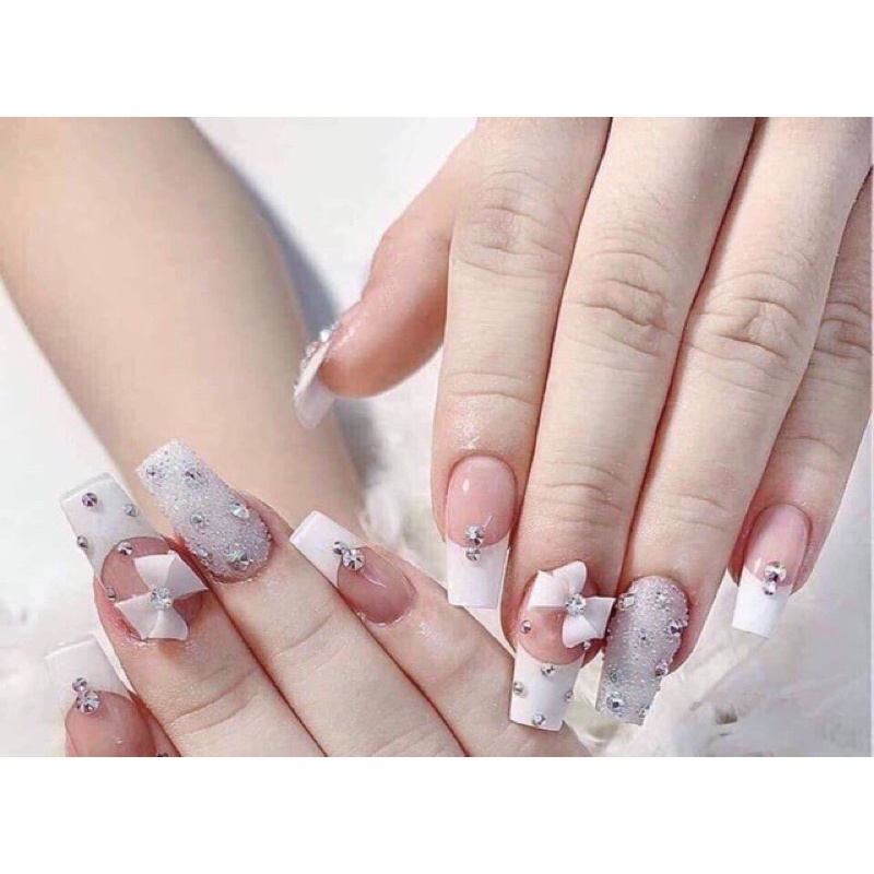 hoa nail_hoa bột ( hoa nơ)