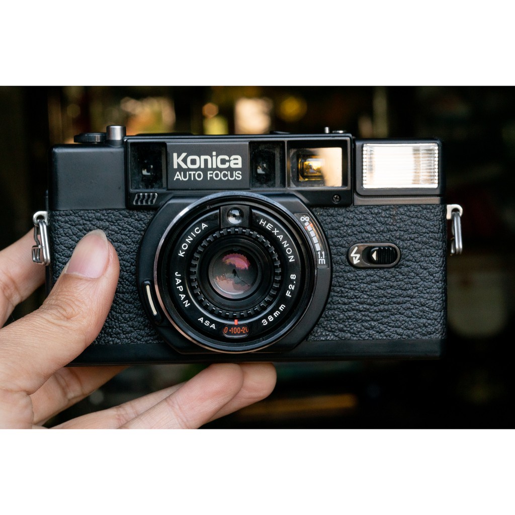 Máy ảnh film vintage Konica C35 AF2 cực đẹp