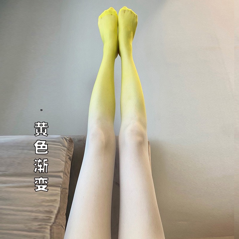 Quần tất đổi màu phong cách siêu đẹp quần tất Gradient siêu dai hàng quảng châu cao cấp