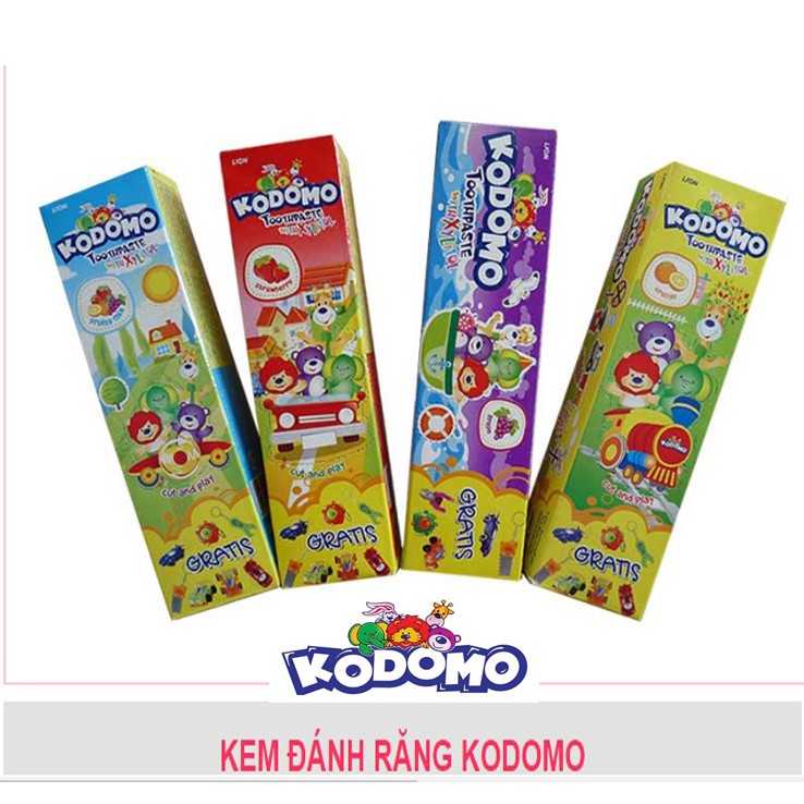 KEM ĐÁNH RĂNG TRẺ EM KODOMO THÁI LAN